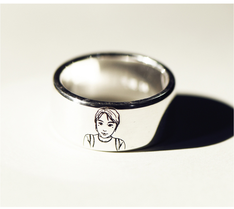 Bague mixte PIN ARGENTE en Argenterie - Ref 3087095 Image 18