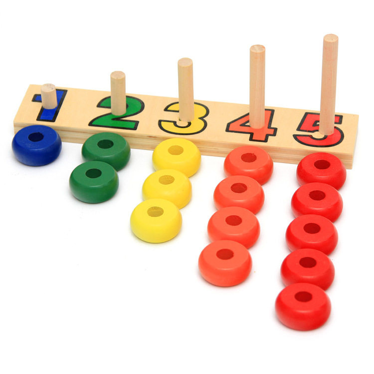 Montessori Teaching Aids Professional Edition Counting Numbers Corresponding Pairing Montessori Math Puzzle Early Education Toys
