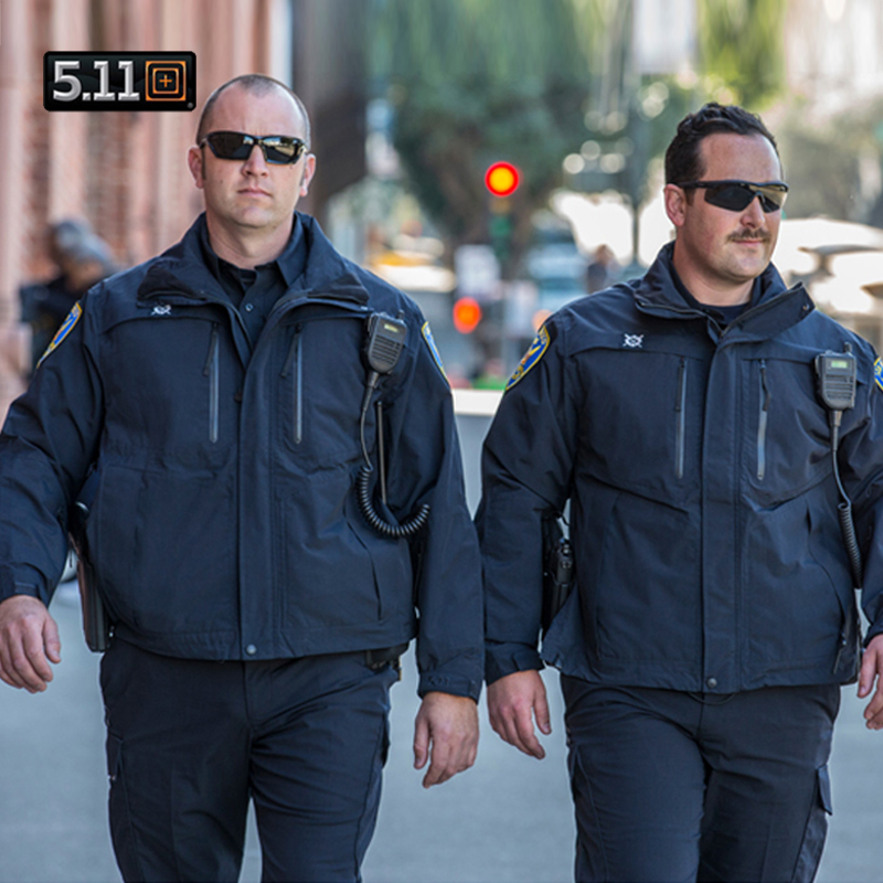 American 5.11 Warrior Duty Casual Jacket 48153 waterproof breathable removable liner trench coat five-in-one jacket