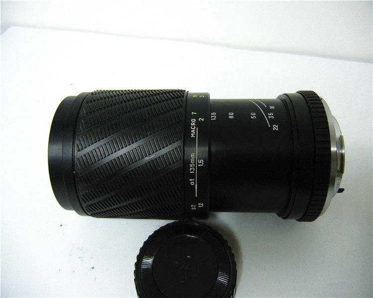 Stock Minolta md port Seagull 35-135 zoom manual monocular lens with macro adaptable