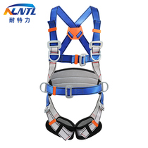 Full-body high-altitude work national standard five-point safety belt polyester electric construction outdoor development training safety belt