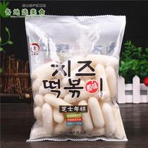 4 bags of one Kang cheese sandwich brushed rice cake 500g Korean troops hot pot Korean spicy fried rice cake strips
