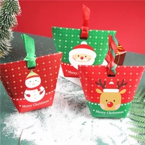 Christmas packaging candy box snowman old Elk biscuits nougat box cartoon cute gift carton 5