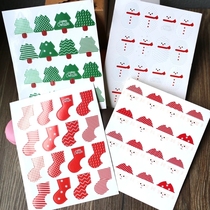 Christmas Hanging Sticky Snowman Boots Christmas Gift Sticker Decorative Sticking 480