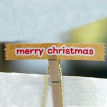 Kraft paper Christmas sealing stickers West Point Baking Packaging Decoration Sticker Gift Sticker DIY Christmas Decoration Sticker