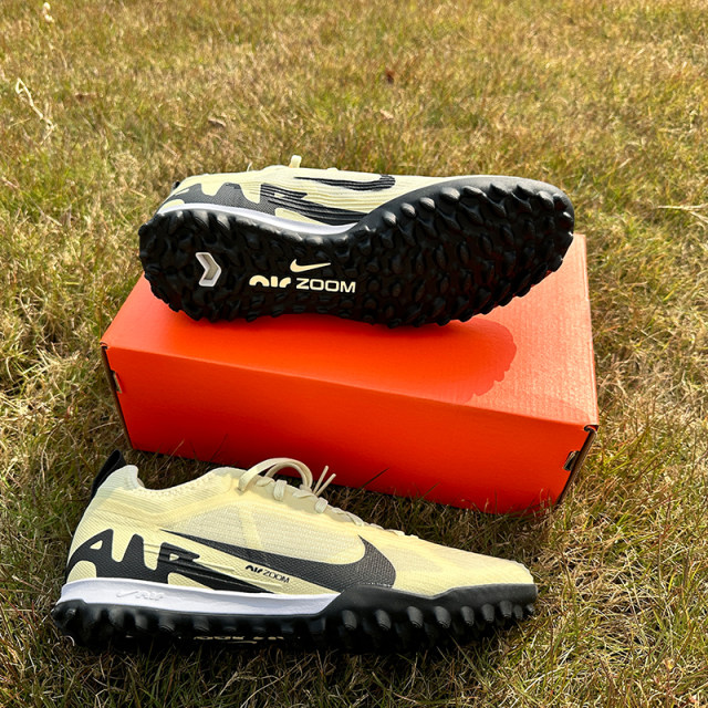 ເກີບຜູ້ຊາຍ Nike Mercurial 15 Top TF Crushing Nails Human Grass Air Cushion Cushioning Football Shoes DJ5605-700