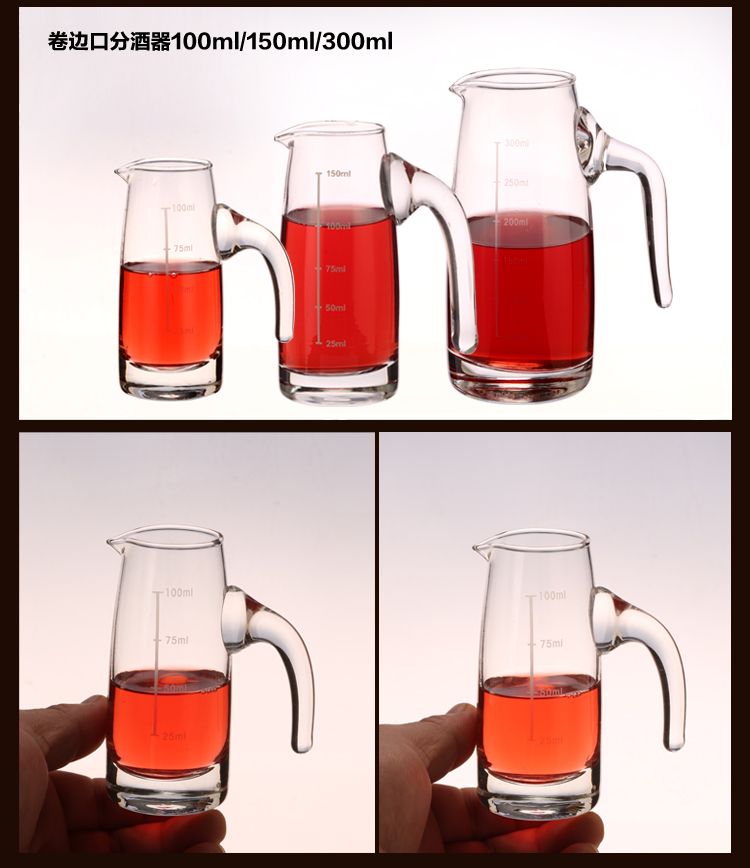 Thủy tinh dày rượu vang trắng glass nhanh wine separator nhiệt hip flask số lượng nhỏ wine decanter rượu vang với quy mô nhà