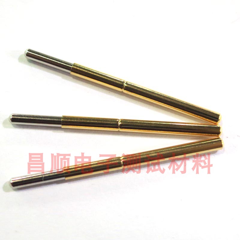 P125-J Straight Upper Round Head Test Needle PCB Probe Telescopic Spring Thimble Test Frame Fixture Needle