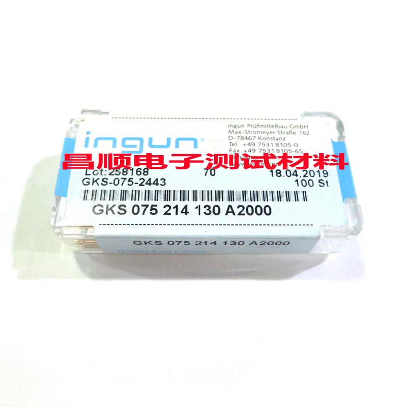 Insteel GKS-075 214130 A2000 (100 price) TOOL TEST NEEDLE PROBE SPRING THIMBLE