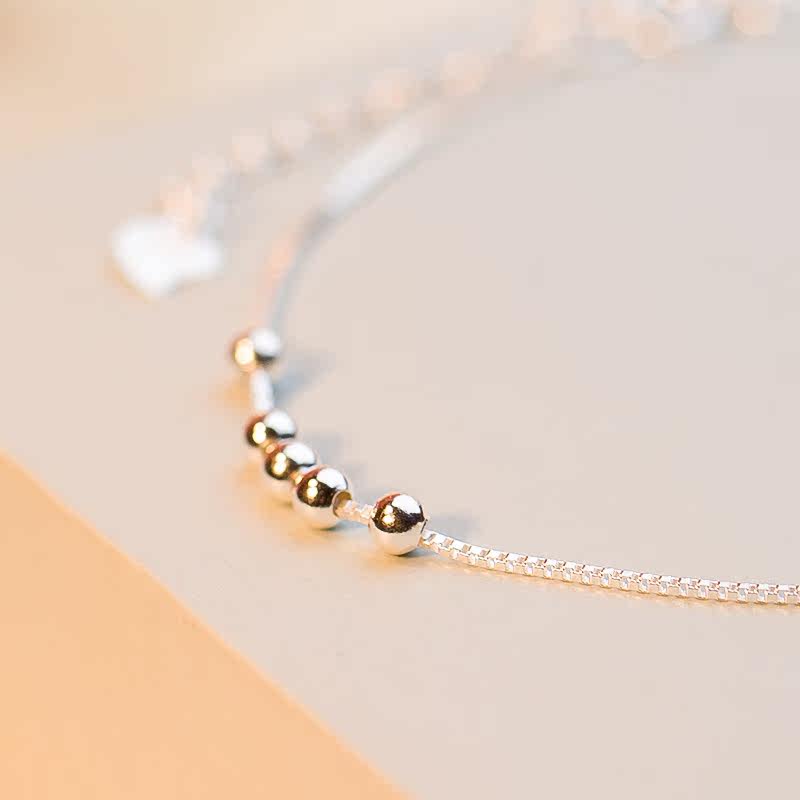 Bracelet de cheville Femme en Argenterie - Ref 3102161 Image 4