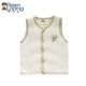 Thận đậu nguyên chất cotton ấm dày vest vest nam nam nữ vest bé bé màu cotton vest vest xuân hè thu đông áo khoác ba lỗ có mũ cho bé