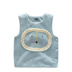 Thận đậu bông dày bên mở bé áo vest trẻ em nam nữ ấm áp vest vest vest xuân hè áo gile thu đông bé gái Áo ghi lê