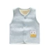 Kidney Beans Dragon Warm Thicken Plus Áo vest nhung Áo vest nam và nữ Áo vest trẻ em Baby Children Cardigans vest Xuân và Thu đông áo len gile trẻ em Áo ghi lê