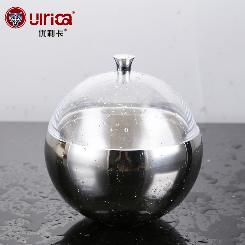 Alien Spherical with beads Stainless Steel Ice Bucket Ice Grain Barrel Double Mini Champagne Barrel Fashion Creative Tuning Wine Tool