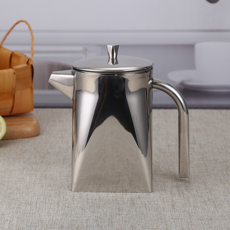 Special Thick Stainless Steel Cold Kettle Coffee Maker Large Capacity Bubble Teapot Hotel Dining Room Home Cold Kettle Commercial Teapot