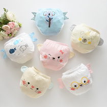 Baby underpants cotton children breifs girls boys thin breathable short pants baby bread pants 0-3 years old