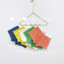 Childrens underwear mens boxer cotton boys students boxer children dont clip PP Baby Baby Baby shorts
