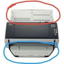 Original new Fujitsu FI-7460 7480 scanner accessories paper input tray paper output tray