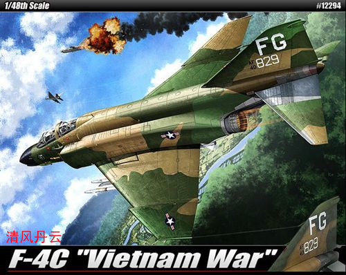 ACADEMY 12294 1 48 US F-4C Vietnam War Fighter