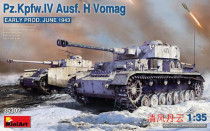 Miniart 35302 1 35 Germany Pz Kpfw IV Ausf H IV Combat Vehicle Vomag