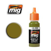 AMMO MIG WWII GERMAN DESERT CM PAINT 902 Main TOPCOAT 17ML