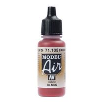 Spain vallejo (AV paint)spray water-based paint 71105 RLM26 Brown 17ML