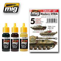 AMMO MIG Water-based paint 7103 Modern Middle East chariot camouflage set