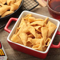 Japanese imported food good serving corn crispy horn 75g sharp corner crispy honey butter barbecue puffed casual snacks