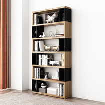 Floor Bookshelf Brief Shelve Simple Living Room Partition Multilayer Show Shelf Office Creative Bookcase Storage Cabinet