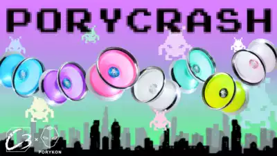New Hong Kong C3 yo yo C3xPorykon Porycrash limited edition Yoyoyo ball