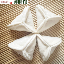 Yin girl Shandong big steamed bread sugar triangle childrens pasta snacks brown sugar frozen steamed buns nutrition meal