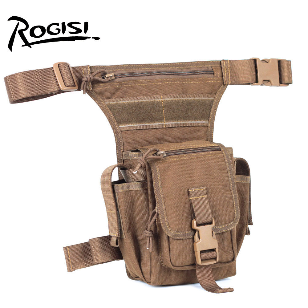 ROGISI Lu Jie military fans wild tactical leg pack outdoor camping adventure equipment single soldier waist leg bag 10R31
