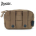 ROGISI Lu Jieshi MOLLE fan quân đội cắm trại đồ lặt vặt túi điện thoại di động chiến thuật phù hợp với túi xách gói mở rộng 10P14 túi đựng điện thoại đeo tay chạy bộ Túi xách
