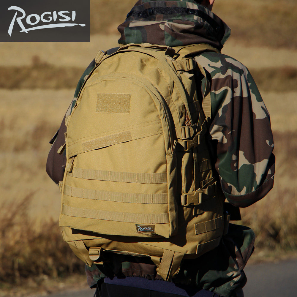 ROGISI Army fan adventure 3D three-day tactical attack bag shoulder computer backpack for men and women R-S-205