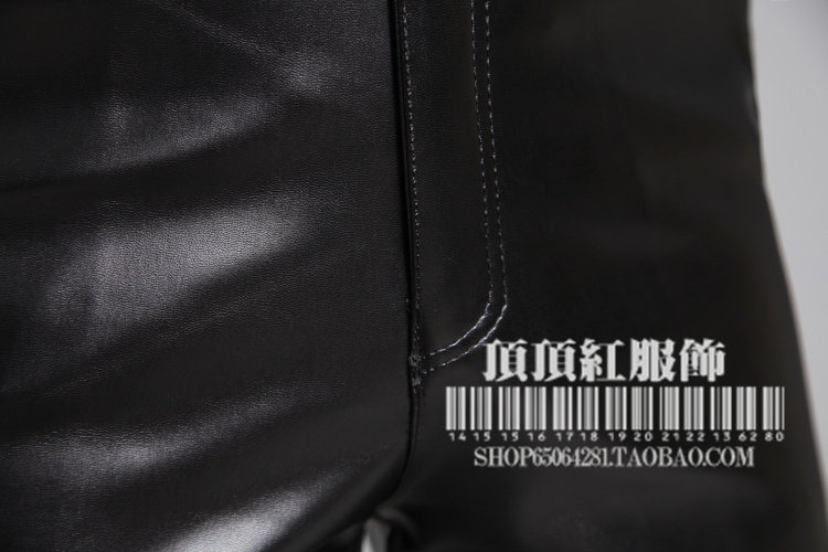 Pantalon cuir homme droit pour automne - Ref 1481466 Image 22