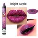 European and American makeup polarized glitter waterproof color eyeshadow pen