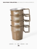 ETP ELF Outdoor Tide Stack Cup Camping Camping Camping Comfoing Cufe Cuf