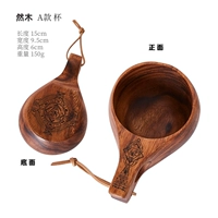 Натуральный твердый деревянный чашка модель тотемной модели