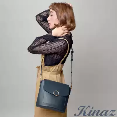 KINAZ Astros Series-Courage Journey Inclined Bag-Starry Sky Blue