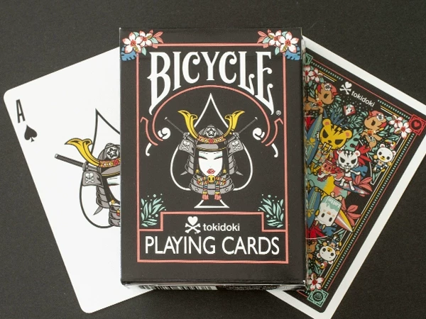Кард сайд C808C бренд совместное имя BICYCLE Tokidoki Tao Qiduqi Flower Cut Любимая Покер