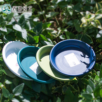 Alice flowerpot base tray fleshy potted green plant tray large flowerpot resin pot tray