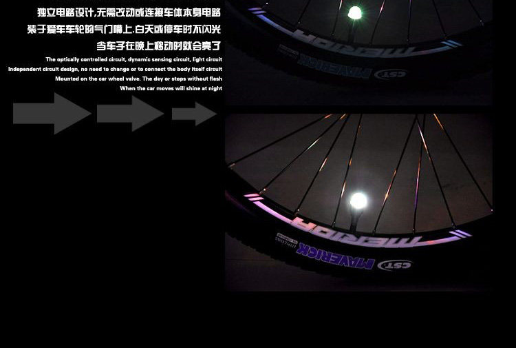 Lumière vélo - feux de Valve - Ref 2401298 Image 17