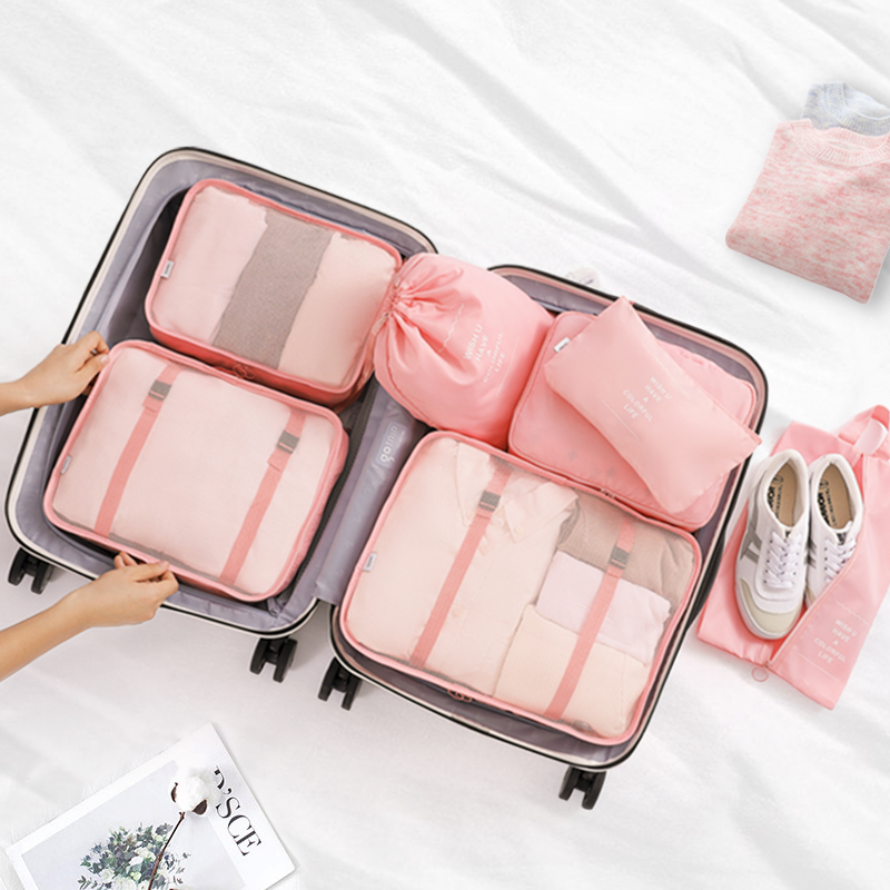 Travel Containing Bag Clothing Collection Bag Tourism Finishing Bag Deity Luggage Clothing Lingerie Clothing Lingerie Packing