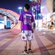 THE ONE Guo Chao Bản gốc Graffiti Áo thun ngắn tay nam và nữ Tide Thương hiệu áo thun nửa tay Xu hướng áo phông Hip Hop Hiphop