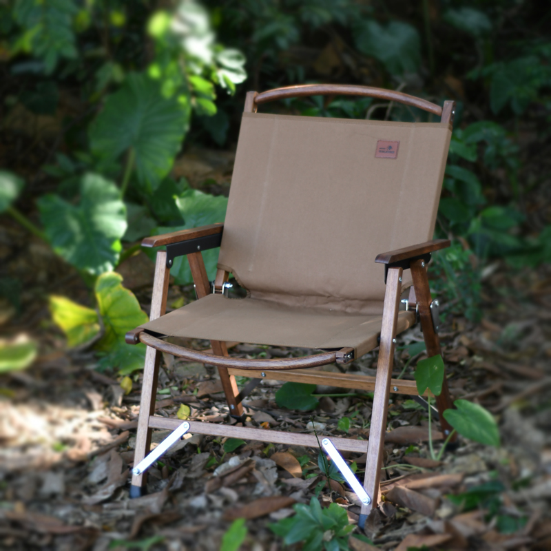 Walkhike Express Passenger Outdoor Camping Teak Folding Chair Camping Casual Chair Subano Cooking Bench Light Weight