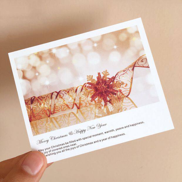 Lepin Paper Card Christmas New Year's Day New Year New Year's New Year Gift Card Online Store Holiday Blessing Small Card Postcard