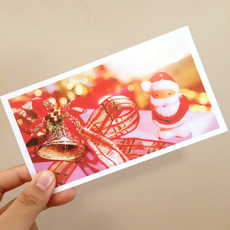 Lotte Paper Card Christmas Christmas Old Age Seniors New Year Holiday Cards Postcard Web Shop After Sale Blessings Gift Cards