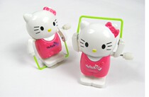 Jump rope Hello kitty Wind Up hello kitty KT Cat wind up toy Childrens gift