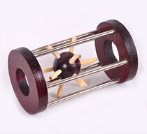 Chinese classical traditional wooden solid wood intellectual puzzle Childrens Day toy 60708090 post-nostalgia gift