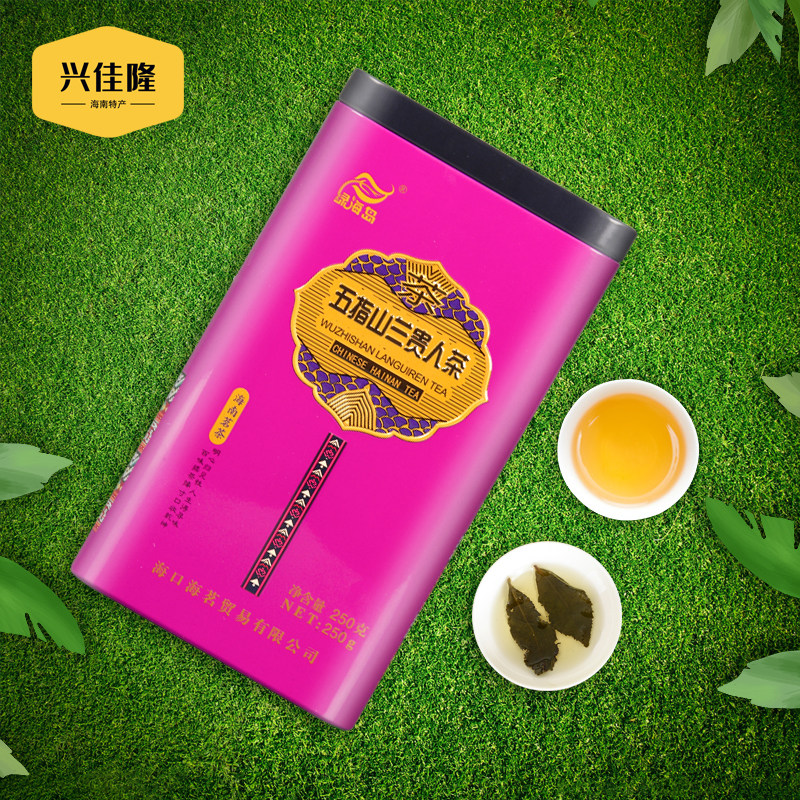 250g Green islands Five fingers Mountain Langhan expensive people gansweet blue Guido people thick and savoury oolong tea Hainan teas Sanya tea